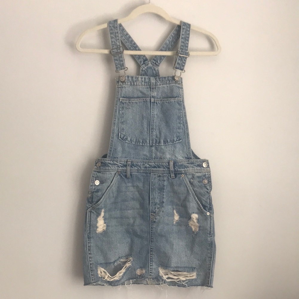 H&M Denim Overall Dress, 2